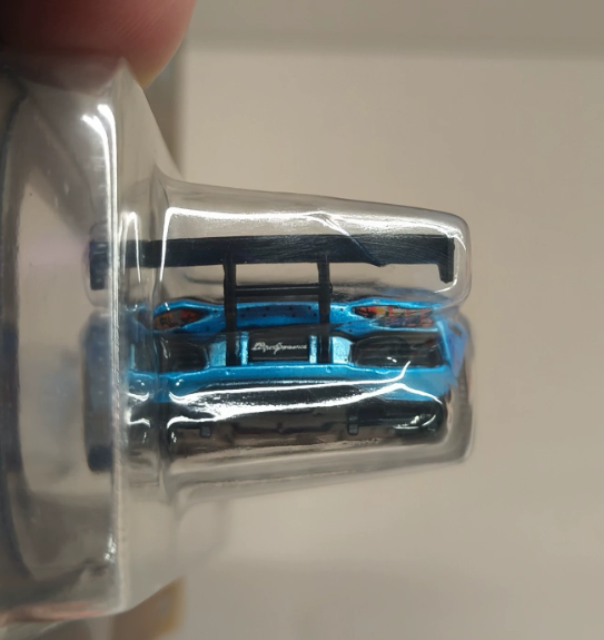 Hot Wheels Elite 64 LBWK Lamborghini Aventador LP 700-4 Blue Diecast