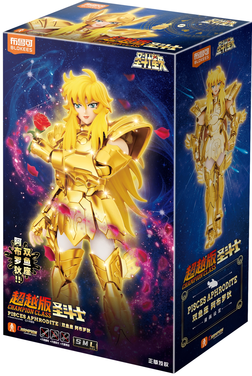 Blokees Saint Seiya Champion Class Pisces Aphrodite Figure