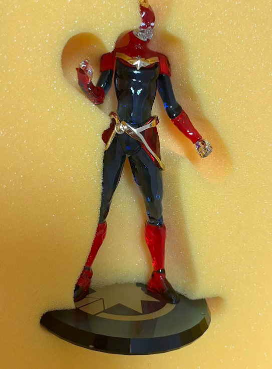 Swarovski Marvel Captain Marvel Crystal Figurine 5677461 Collectible