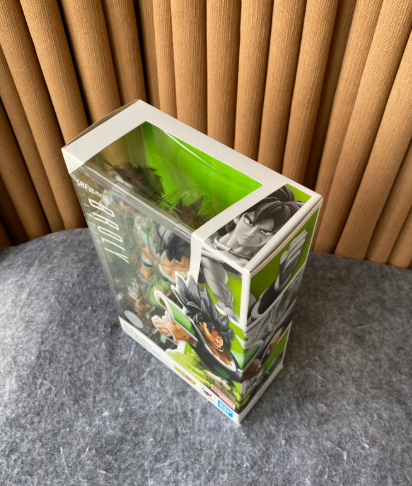 Bandai SHF Dragon Ball Super Broly Base Black Hair Battle Suit
