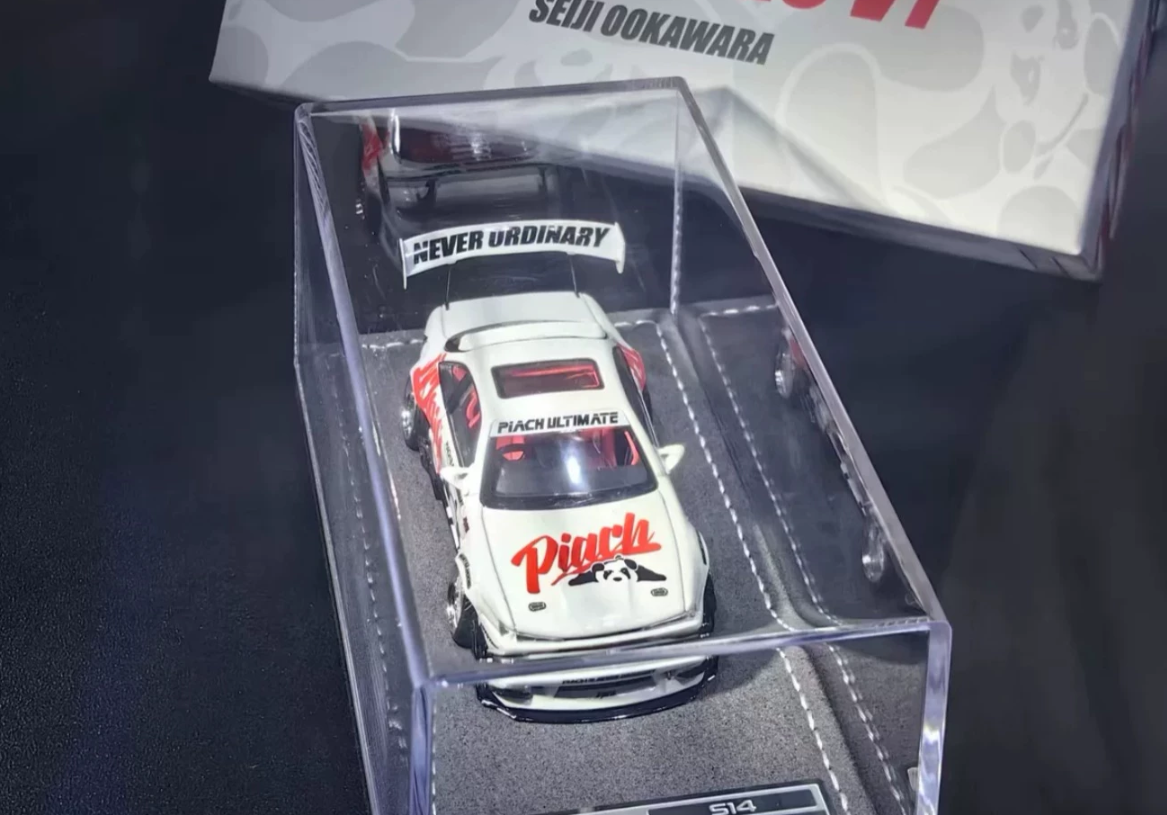 MORTAL x JMS 1/64 Nissan Silvia S14 PiACH Panda Chengdu Limited