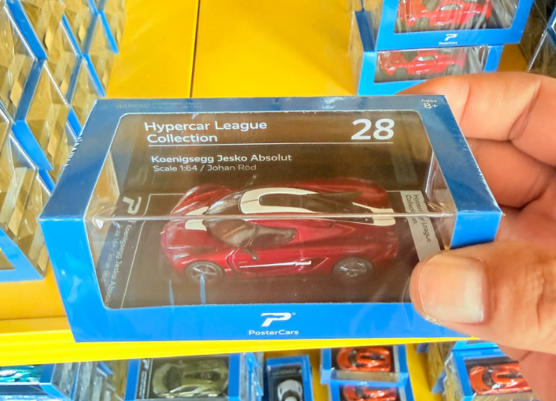 Postercars 1/64 Jesko Absolut Johan Rod Hypercar League 28