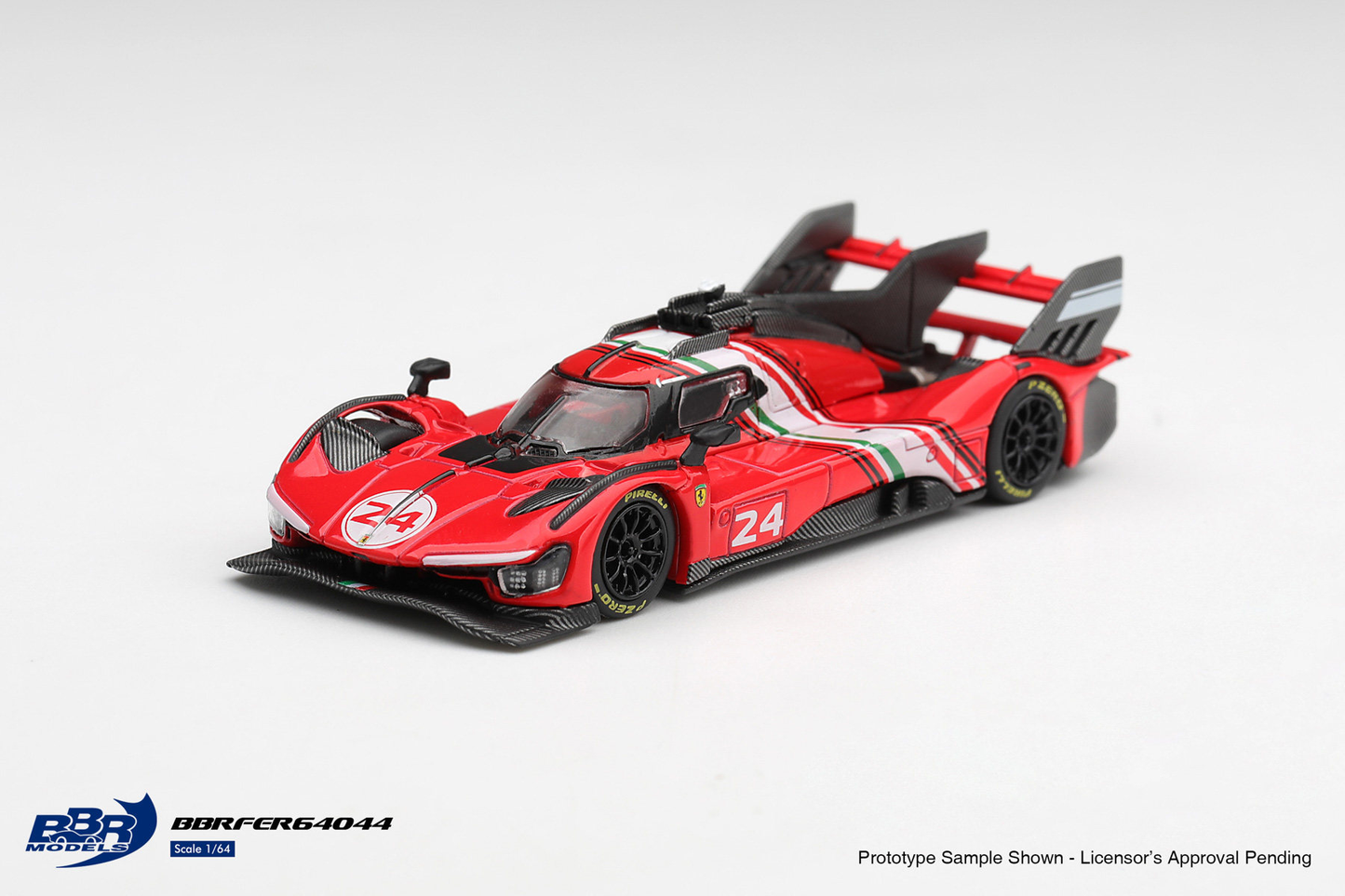 BBR 1/64 Ferrari 499P Modificata Red Resin Model Preorder