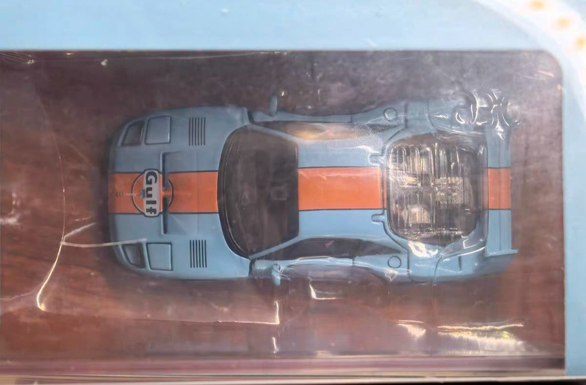 PGM 1/64 Ferrari F40 Gulf Racing Blue Limited Edition Diecast Model