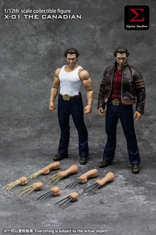 Sigma Studios X-01 The Canadian 1/12 Action Figure Preorder