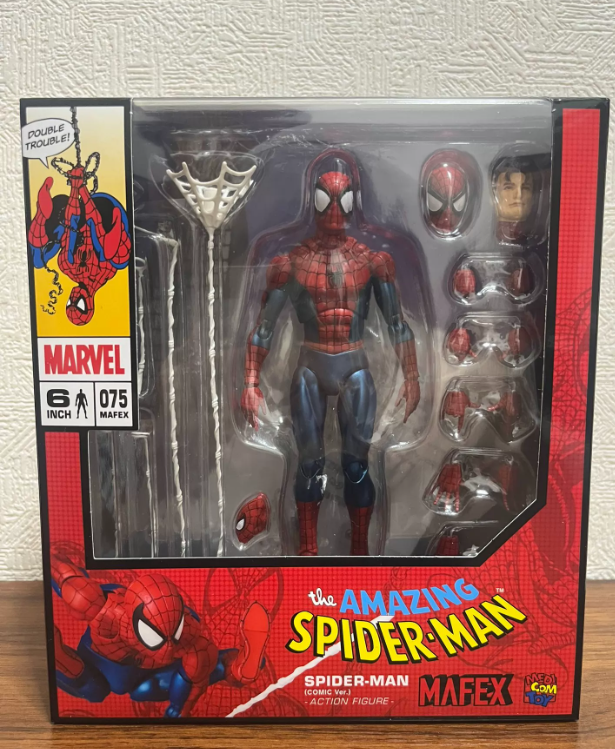 MAFEX No.075 Spider-Man Comic Version Action Figure