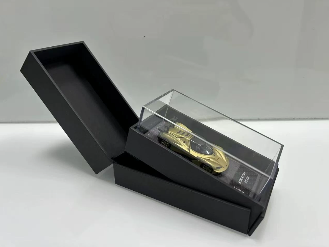 iHCM 1:64 KTM X-Bow GT-XR Olive Gold Shenzhen Cool Car Show