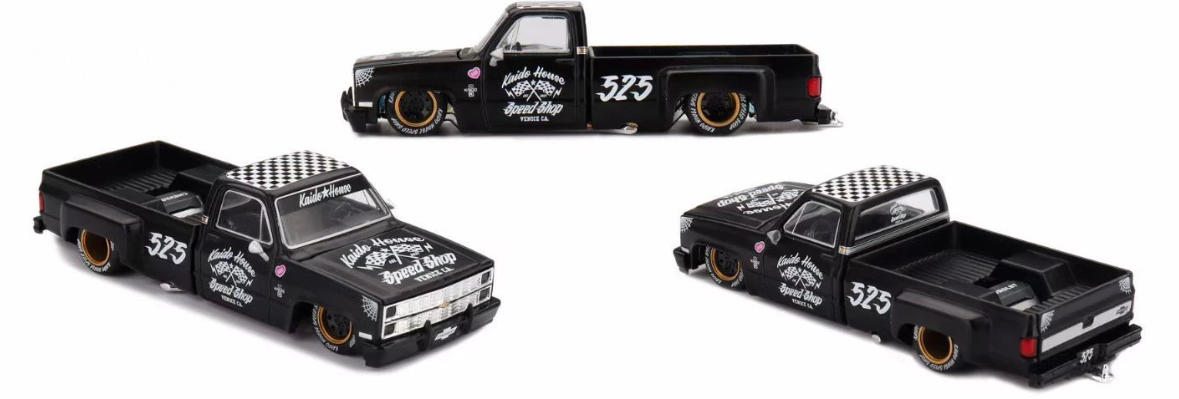 Kaido House MINI GT 1/64 Chevy Silverado Dually Hot Rod V1 #236 Diecast
