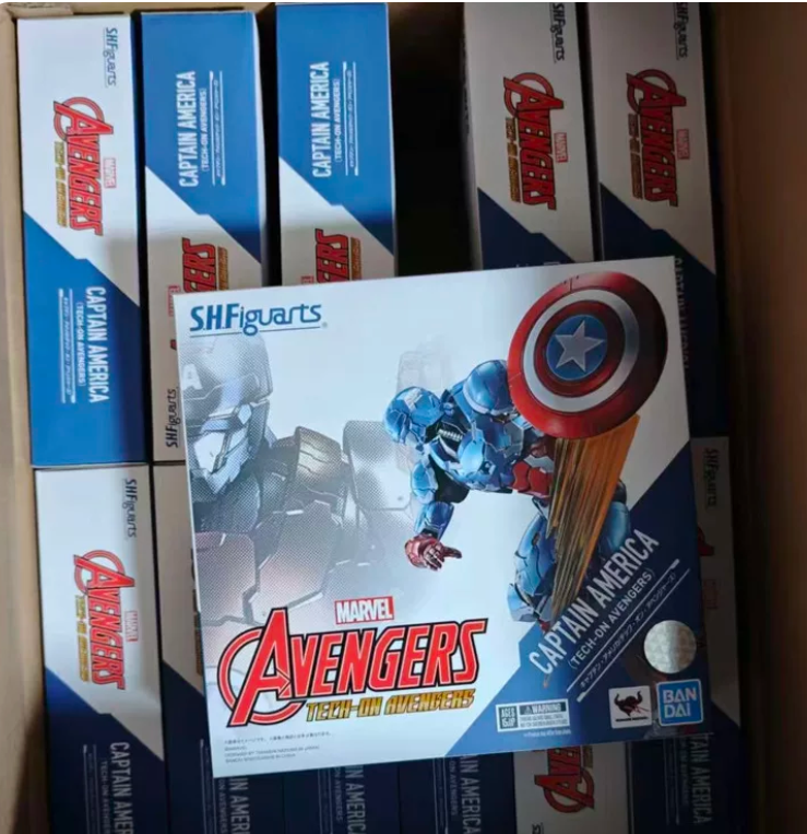 Bandai SHFiguarts TECH-ON Avengers Captain America Eiichi Shimizu