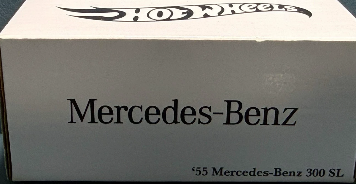 Hot Wheels RLC 55 Mercedes-Benz 300 SL Chrome Opening Gullwing 1/64 Model