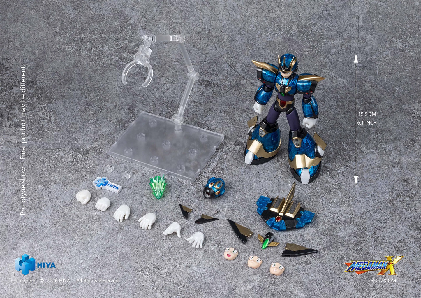 HIYA Megaman X Ultimate Armor Action Figure Preorder