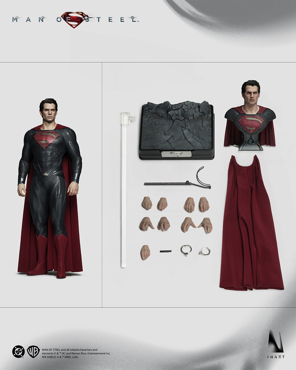 INART 1/6 Man of Steel Superman Action Figure Preorder