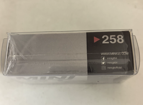 MINI GT 258 LB-WORKS Lamborghini Huracan Fighters Grey 1/64