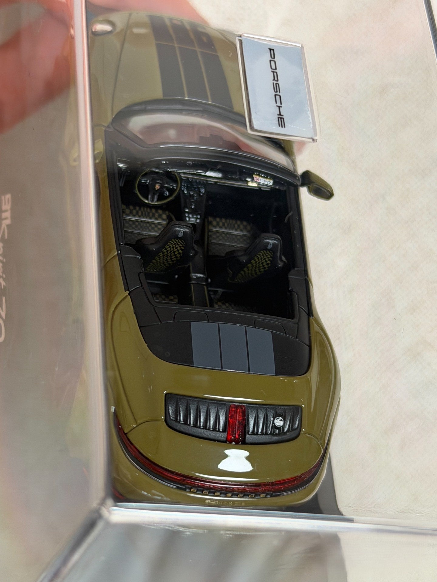 Porsche 911 Spirit 70 1/43 Diecast Model Limited Edition Yellow
