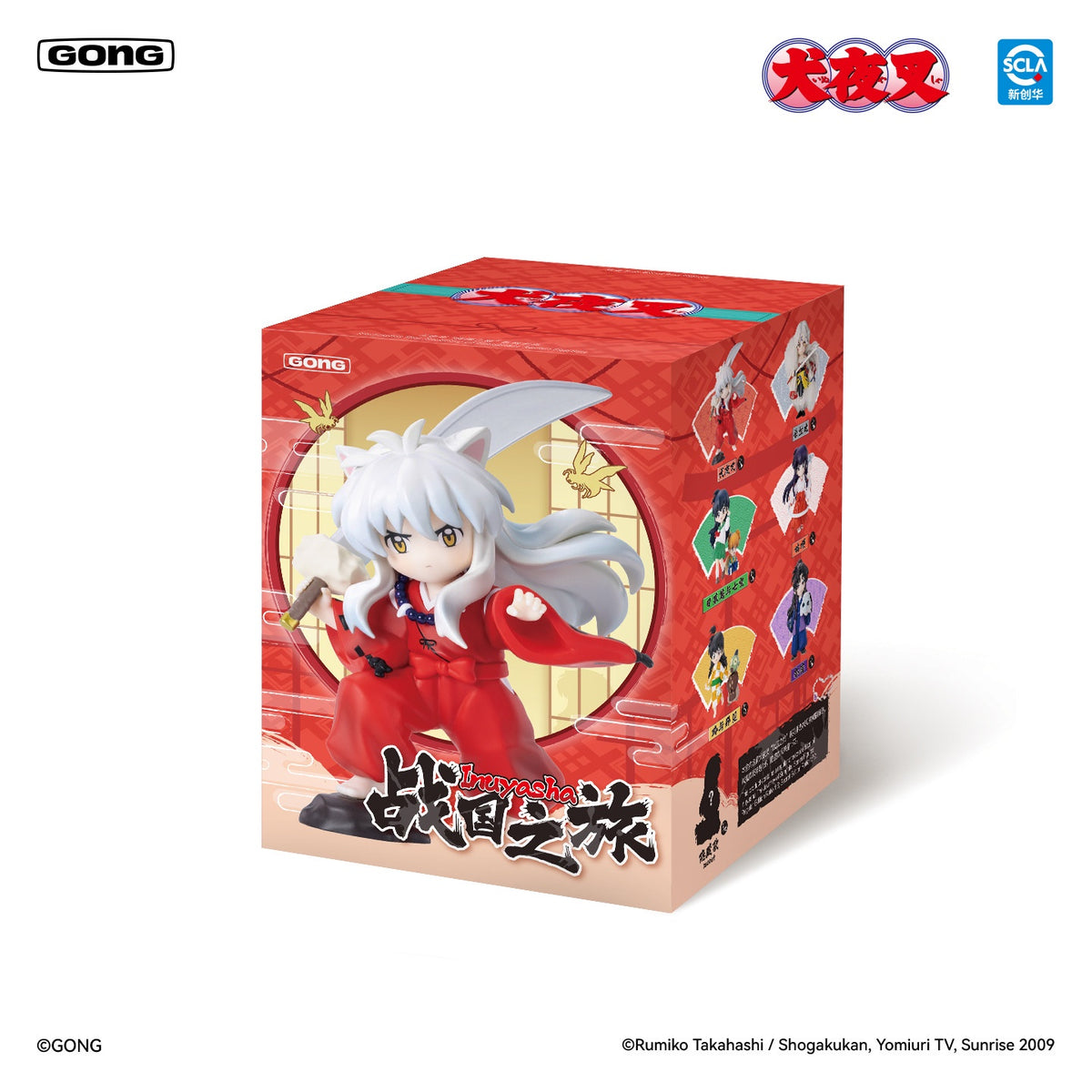 GONG Inuyasha Sengoku Journey Series Blind Box Collectible Figure