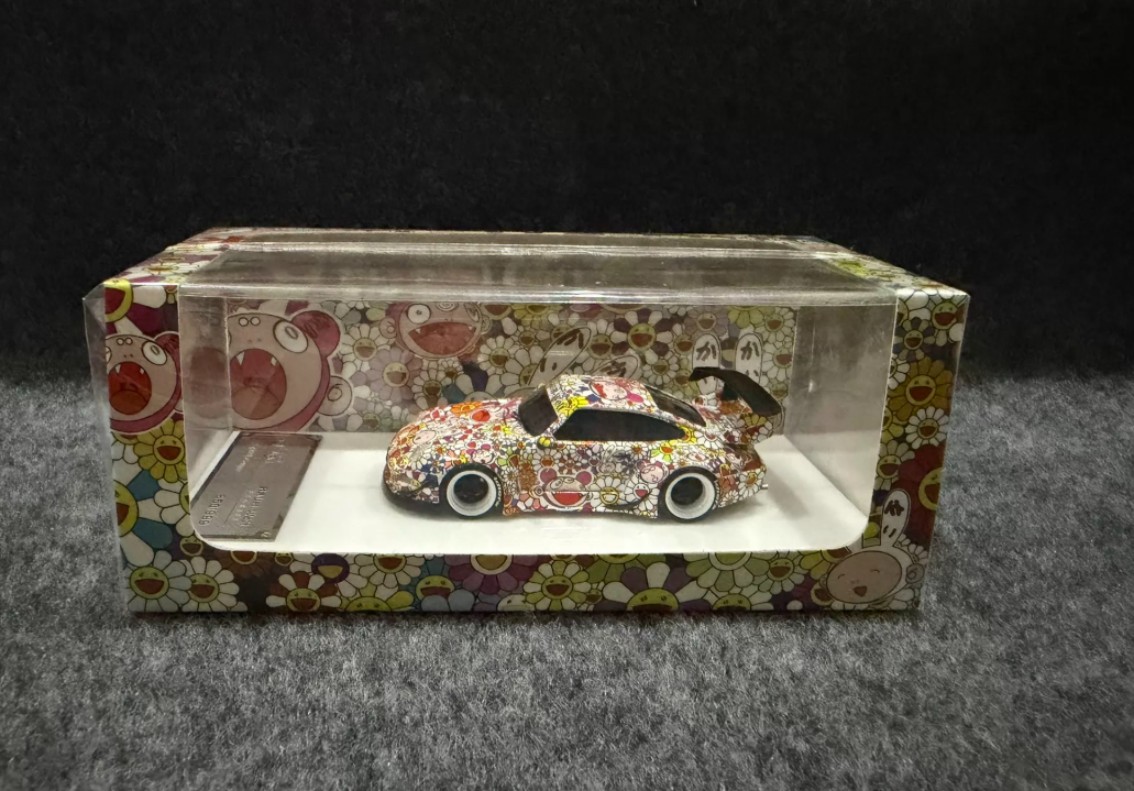 TP 1:64 RWB Porsche 911 993 Murakami Sunflower Model