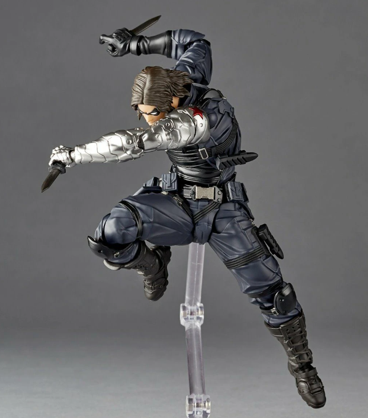 Kaiyodo Revoltech Amazing Yamaguchi Winter Soldier Action Figure