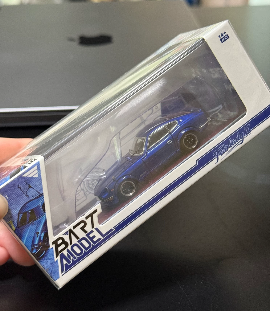 BART MODEL 1/64 Nissan Fairlady 240Z Metallic Blue