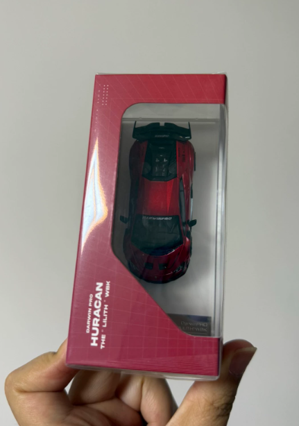 KING MODEL 1:64 Lamborghini Huracan DarwinPRO Lilith WBK Metallic Red Diecast
