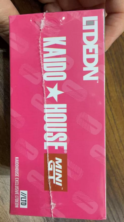 KAIDO HOUSE x MINI GT 1/64 R34 White Ghost LTDEDN Clear Widebody