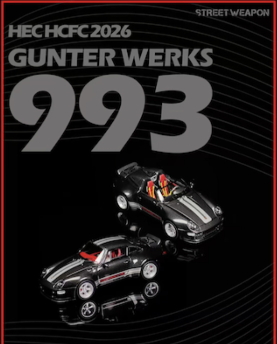 HCFC Street Weapon 1/64 Gunter Werks 993 Full Carbon