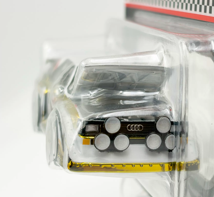 Hot Wheels RLC HWF08 1:64 1985 Audi Sport Quattro S1 White Gold Rally Diecast