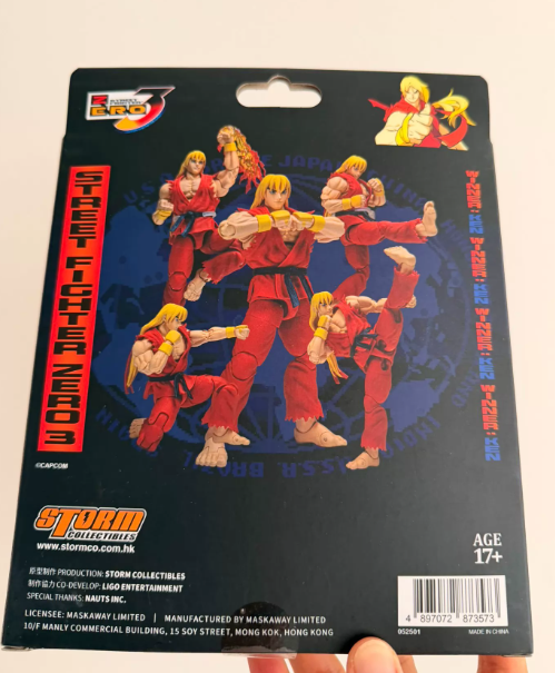 Storm Collectibles STORM ARENA SF Alpha 3 Ken 1/12 Figure