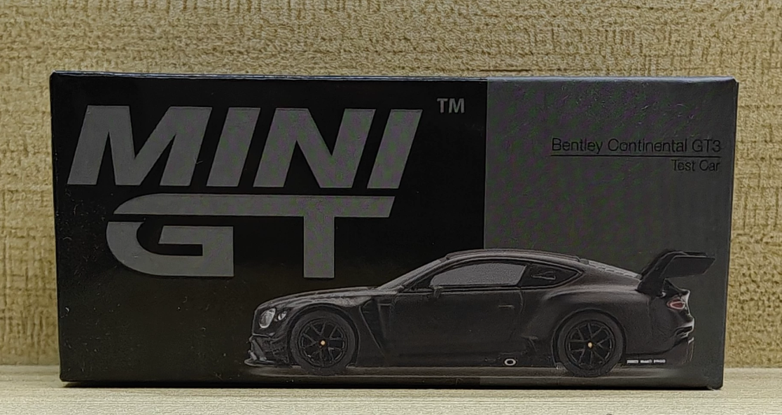 MINI GT 177 Bentley Continental GT3 Test Car 1/64