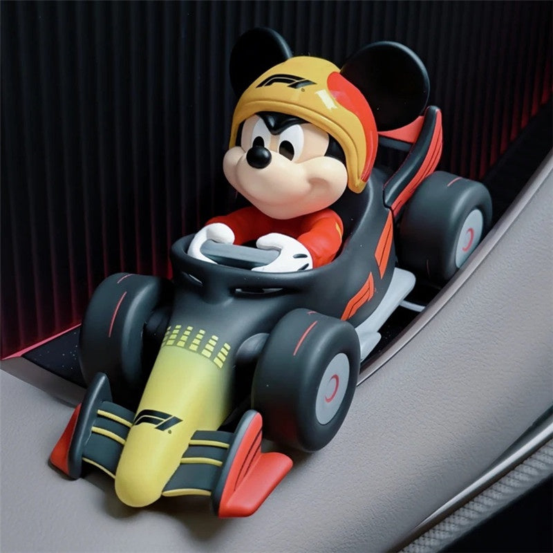 52TOYS Disney Mickey F1 Race Car Blind Box Figure Collectible Toy