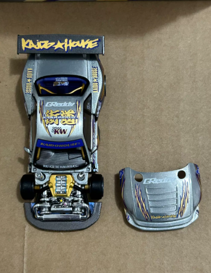 MINI GT 235 Kaido House Nissan Silvia S15 Chase Clear Coat
