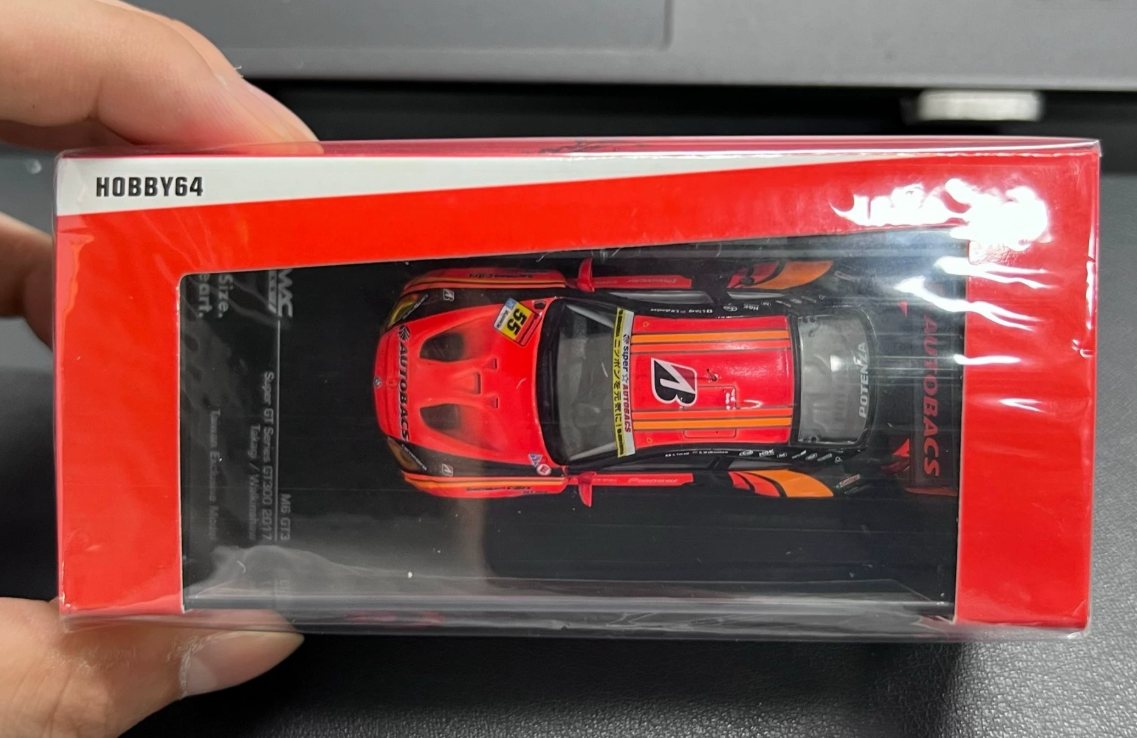 Tarmac Works 1/64 BMW M6 GT3 AUTOBACS 55 Taiwan Exclusive
