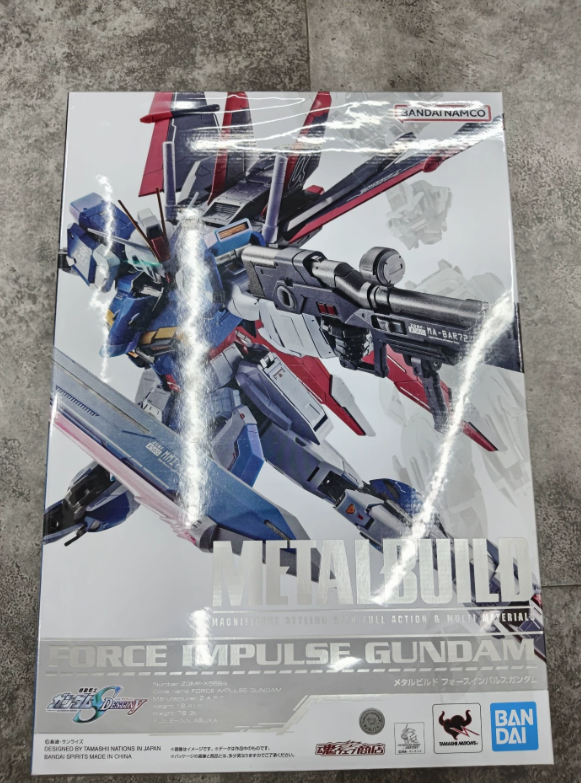 Bandai Metal Build Force Impulse Gundam Seed Destiny Action Figure