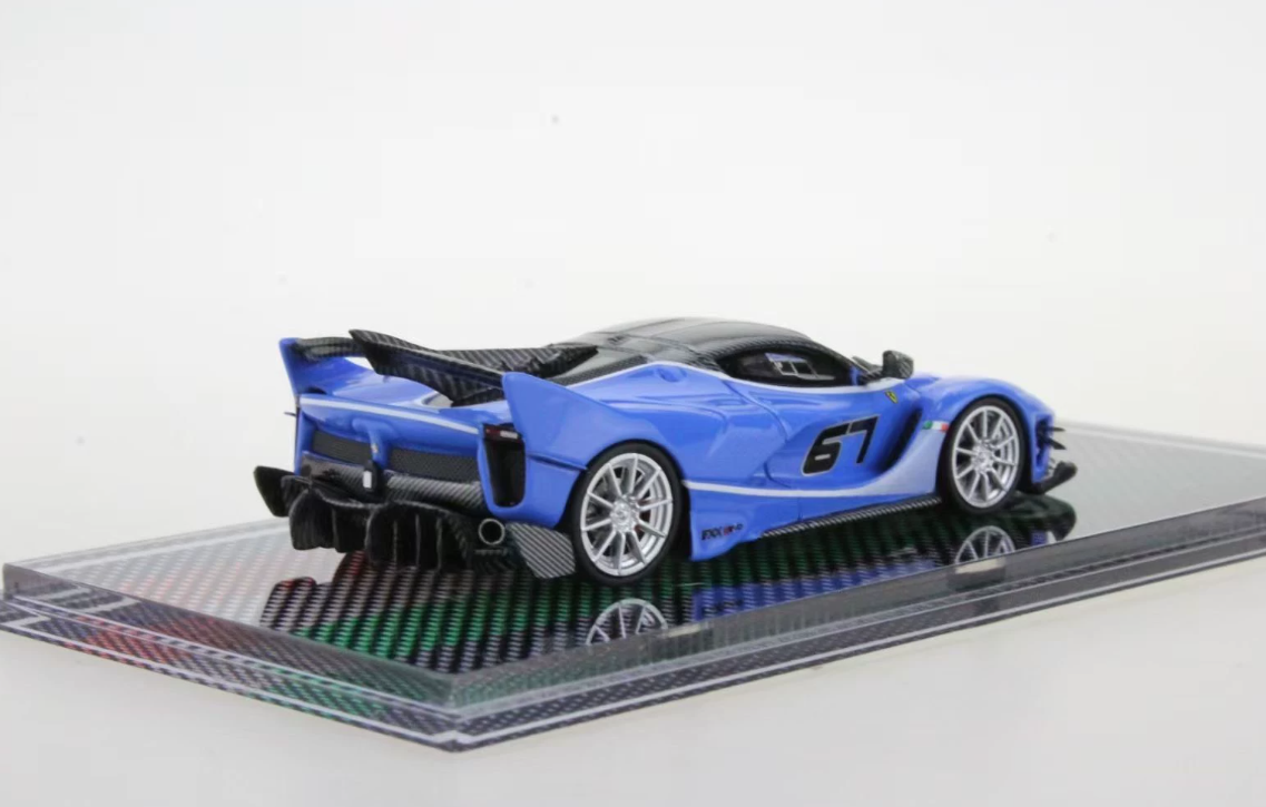 U2 1/64 Ferrari FXX-K Evo Blue Racing 67 Limited 199
