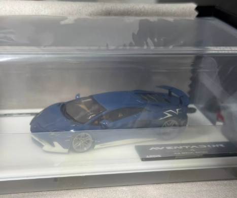 TARDIS 1/64 Lamborghini Aventador LP750-4 SV PLB Special Neptune Blue