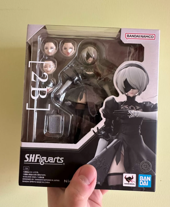 Bandai S.H.Figuarts NieR Automata Ver1.1a 2B Action Figure