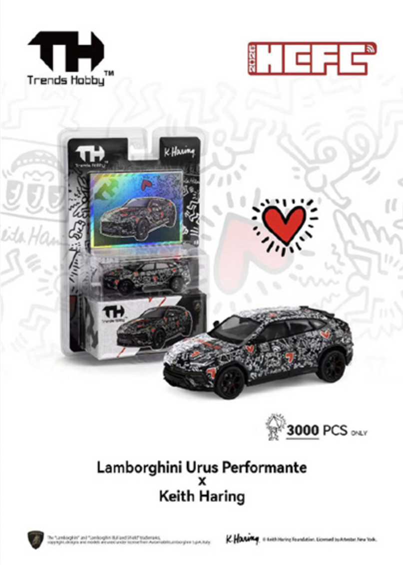 Hangzhou Hobby Expo Trends Hobby Urus Performante Keith Haring