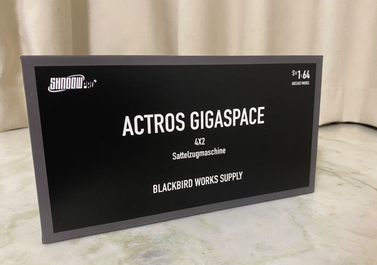 SHADOW PRO 1/64 Mercedes Actros Gigaspace Blackbird Works Supply