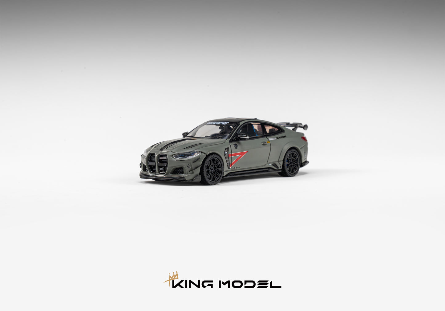 KINGMODEL 1/64 BMW M4 DarwinPRO Matte Green –Preorder Nov 2026