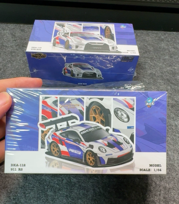 Demon King Malaysia Limited Porsche 911 GT3 RS Auto 1/64 Model DKA-112