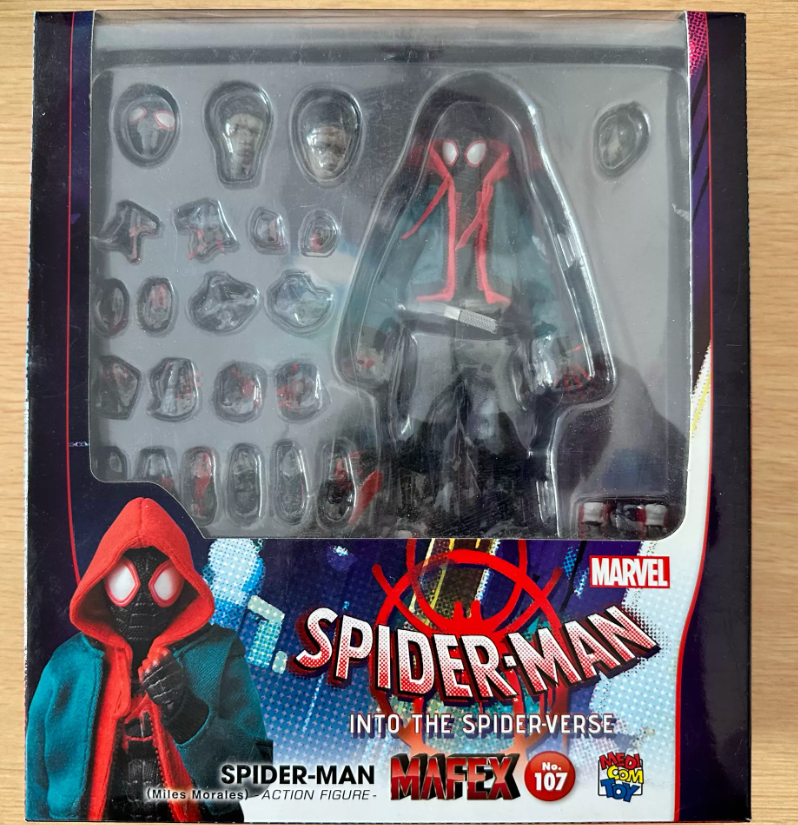 MAFEX No.107 Spider-Man Miles Morales Into the Spider-Verse Figure