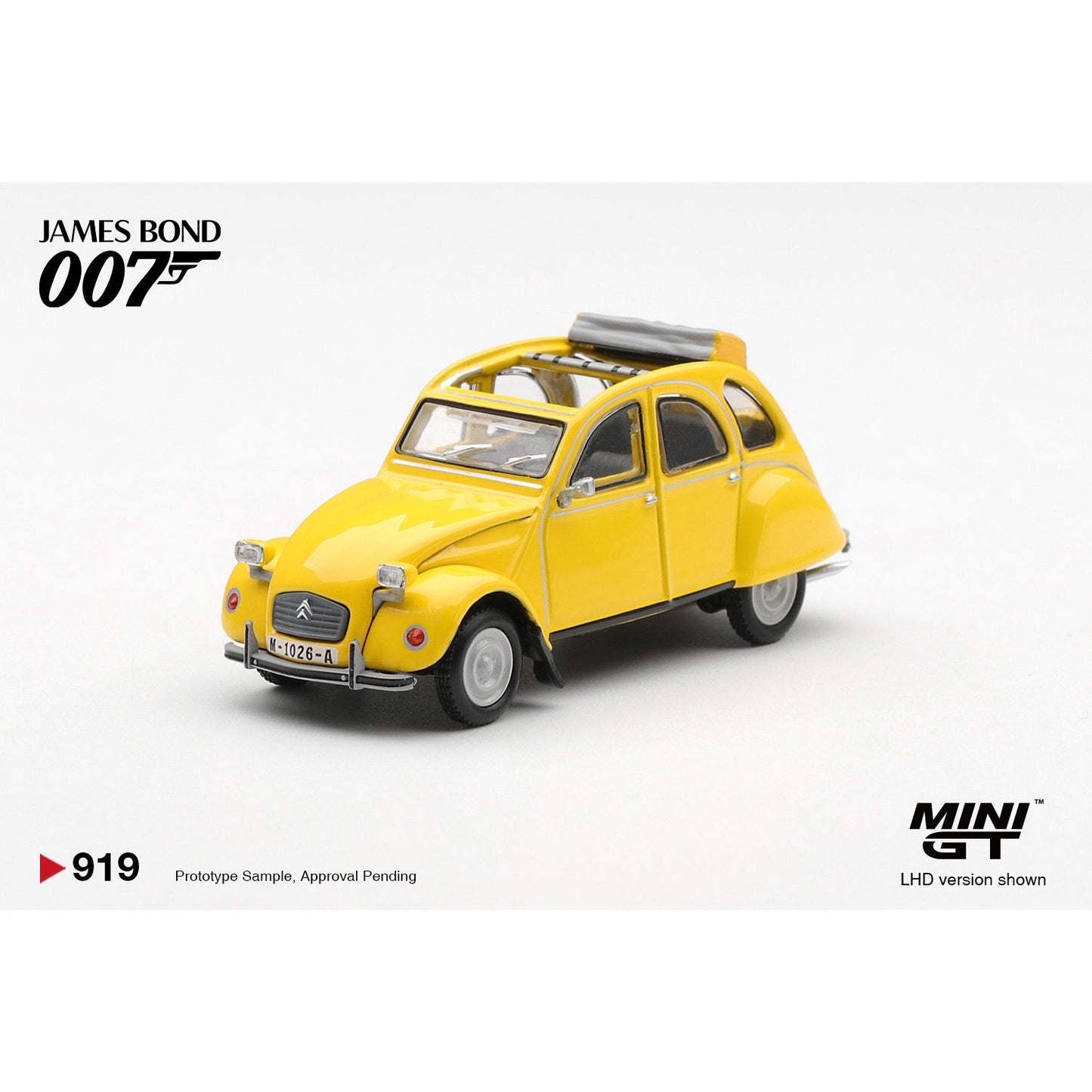 MINI GT 1/64 Citroën 2CV – For Your Eyes Only (007) –Preorder Dec 2026