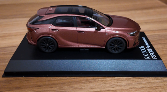 1/43 Lexus RX500h F SPORT Twilight Copper Diecast Model