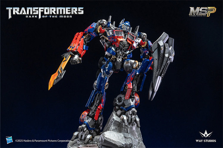 WAY Studios MSP-01 Optimus Prime Dark of the Moon Statue Preorder Q3 2026