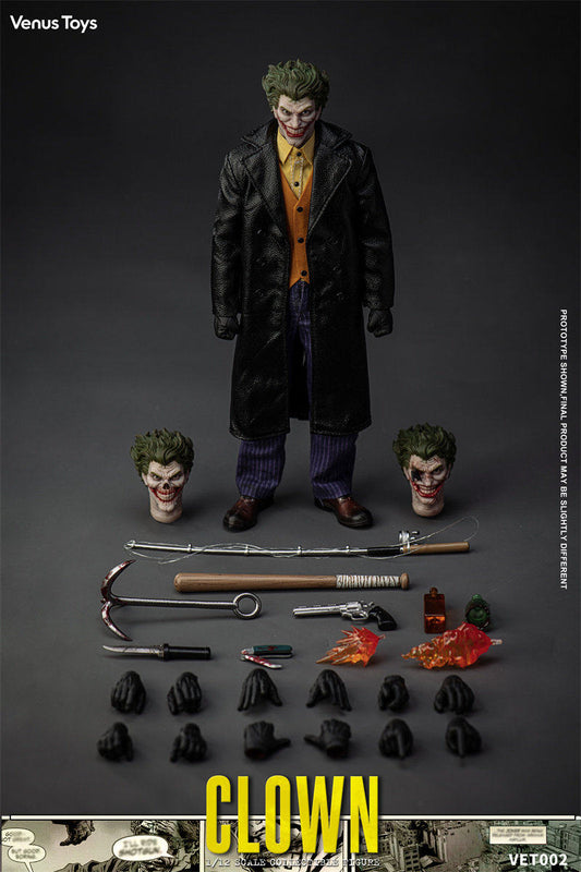 Venus Toys VET002 Clown Prince Joker 1/12 Action Figure Preorder 2026