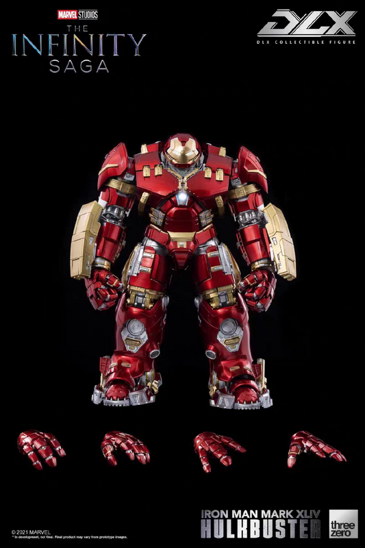 Threezero DLX Iron Man Mark XLIV Hulkbuster Battle Damaged Preorder