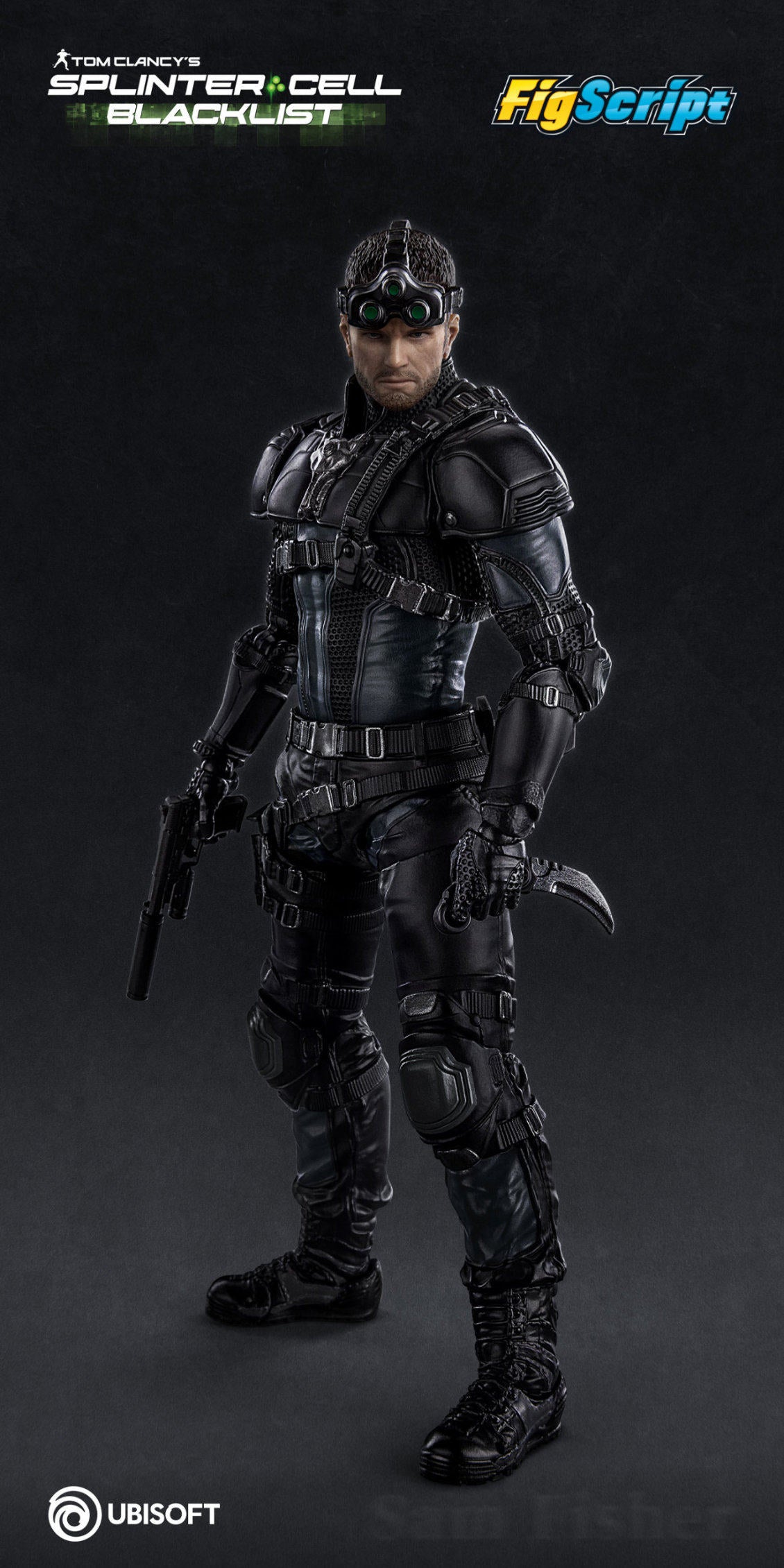 CCS Splinter Cell Blacklist Sam Fisher 1/12 Action Figure