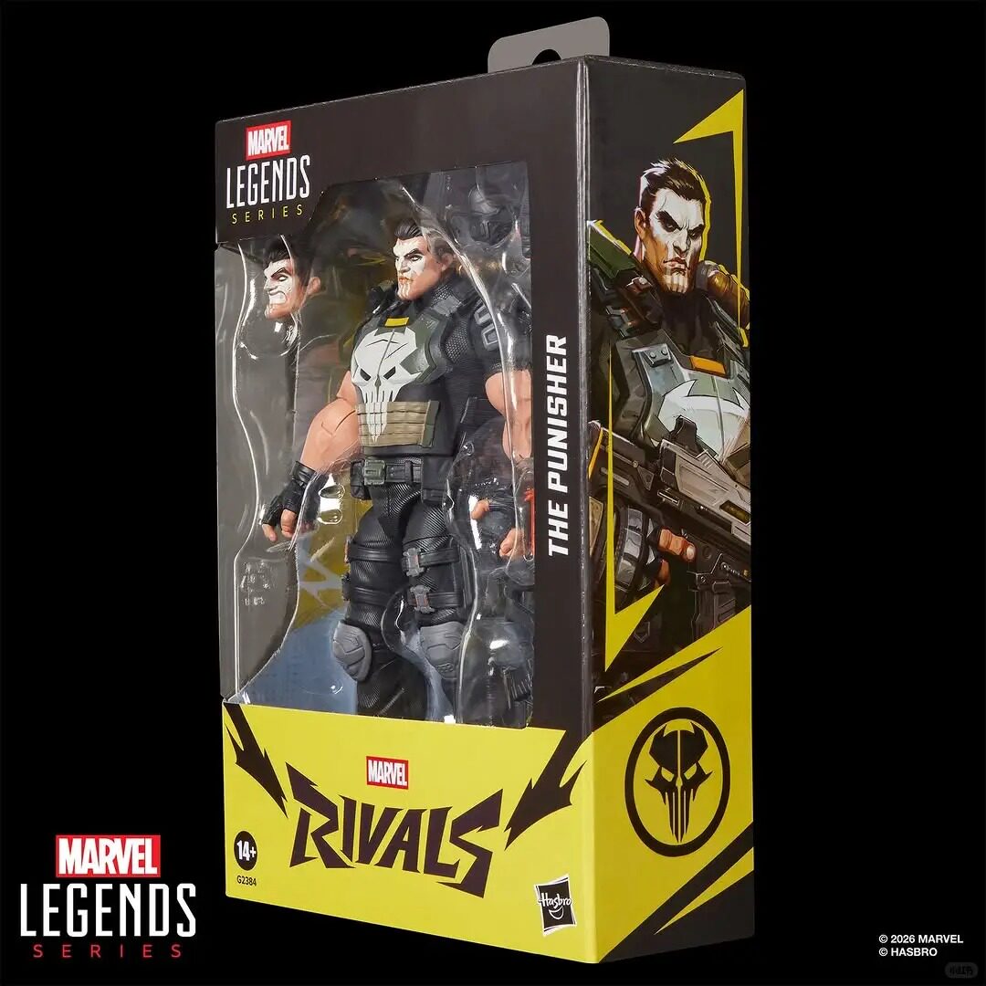 Marvel Legends Marvel Rivals Punisher Action Figure Hasbro Preorder