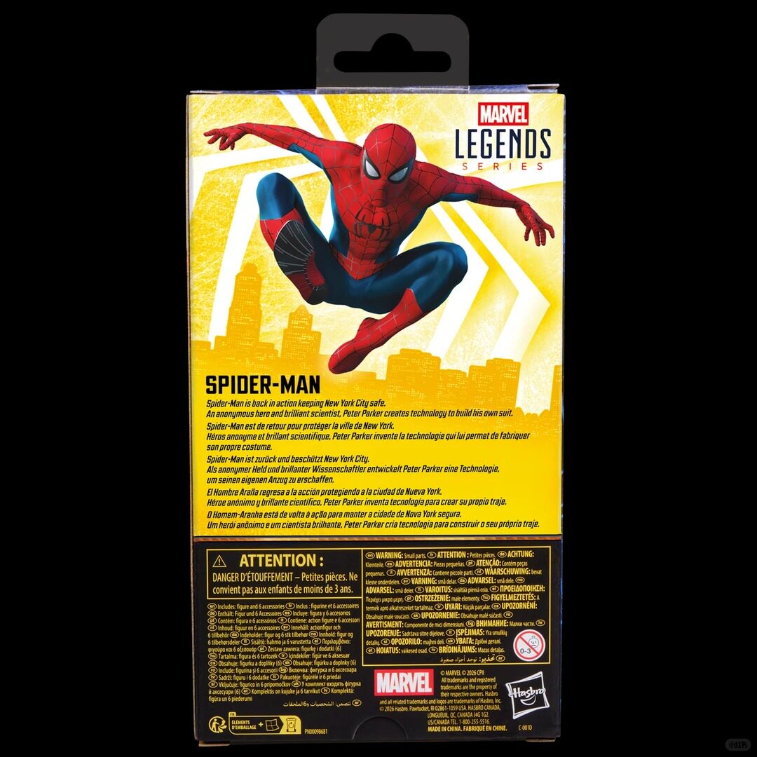 Marvel Legends Spider-Man Brand New Day Action Figure Hasbro Preorder
