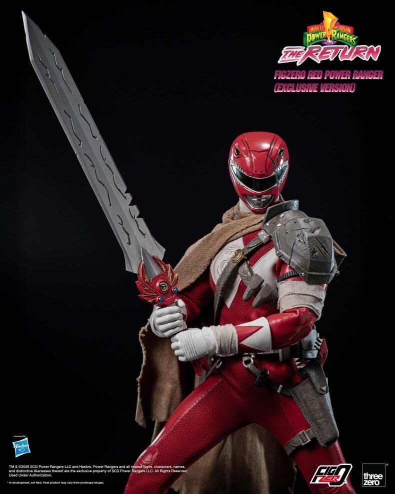 Threezero 1/6 Mighty Morphin Power Rangers Red Ranger Action Figure Q1 2027
