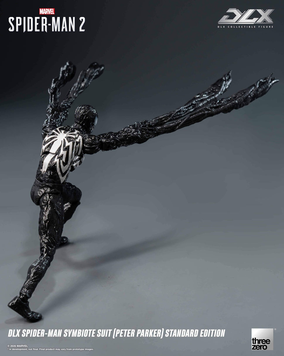 Threezero DLX Spider-Man Symbiote Suit Peter Parker Spider-Man 2 Preorder